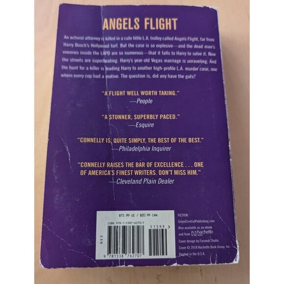 🦃Angels Flight by Michael Connelly - Picture 2 of 2